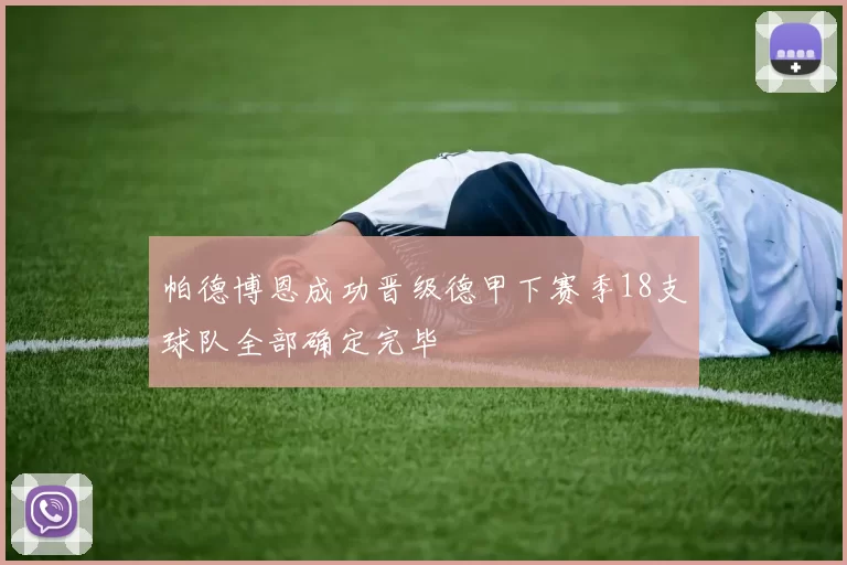 帕德博恩成功晋级德甲下赛季18支球队全部确定完毕